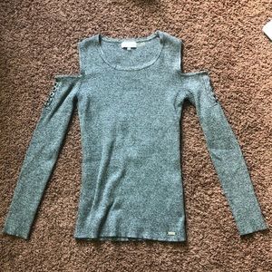 Calvin Klein cold shoulder top NWOT